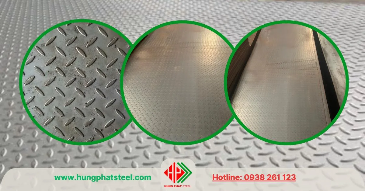 Thép tấm gân 2ly (dày 2mm)