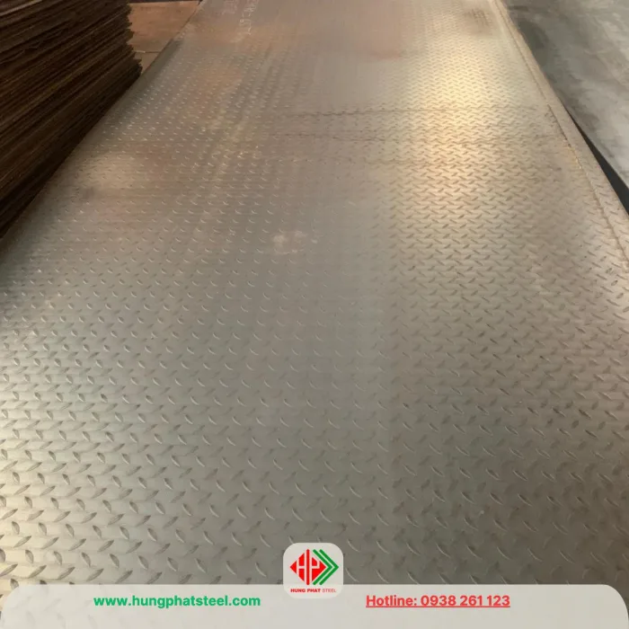 Thép tấm gân 2ly (dày 2mm)