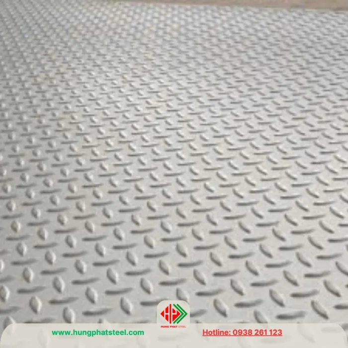 Thép tấm gân 2ly (dày 2mm)