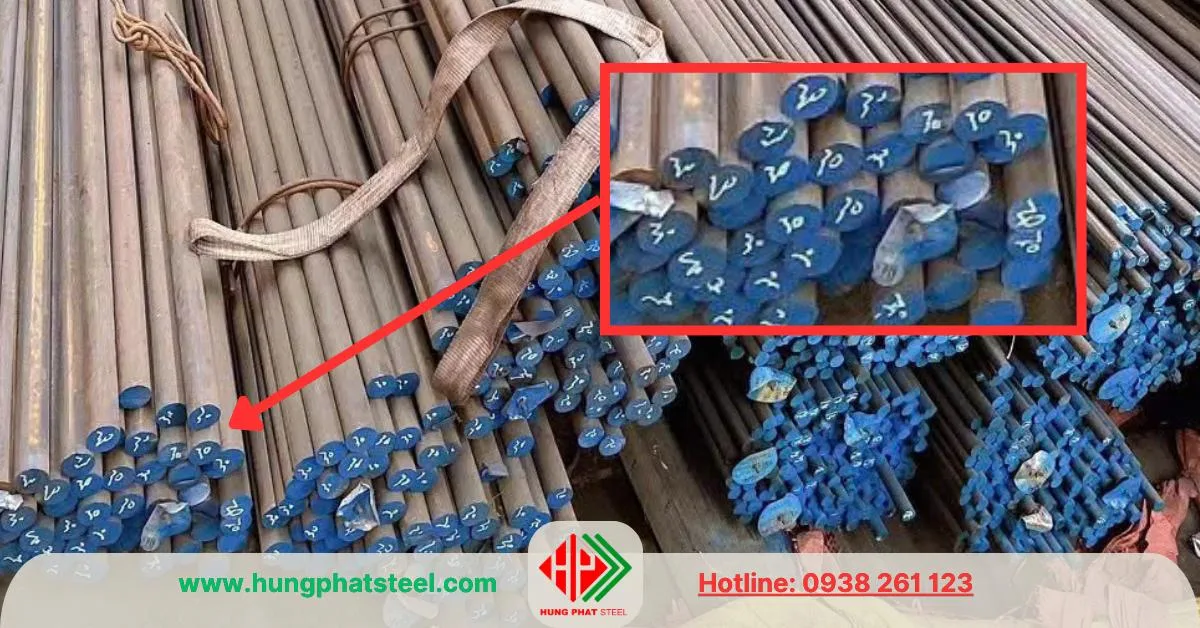 Thép tròn đặc phi 30 (láp đặc)