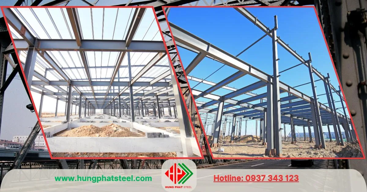 Công trình sử dụng vì tính chịu lực cao