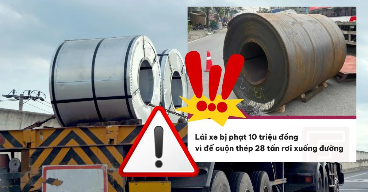 Những rủi ro khi vận chuyển sắt thép thiếu an toàn