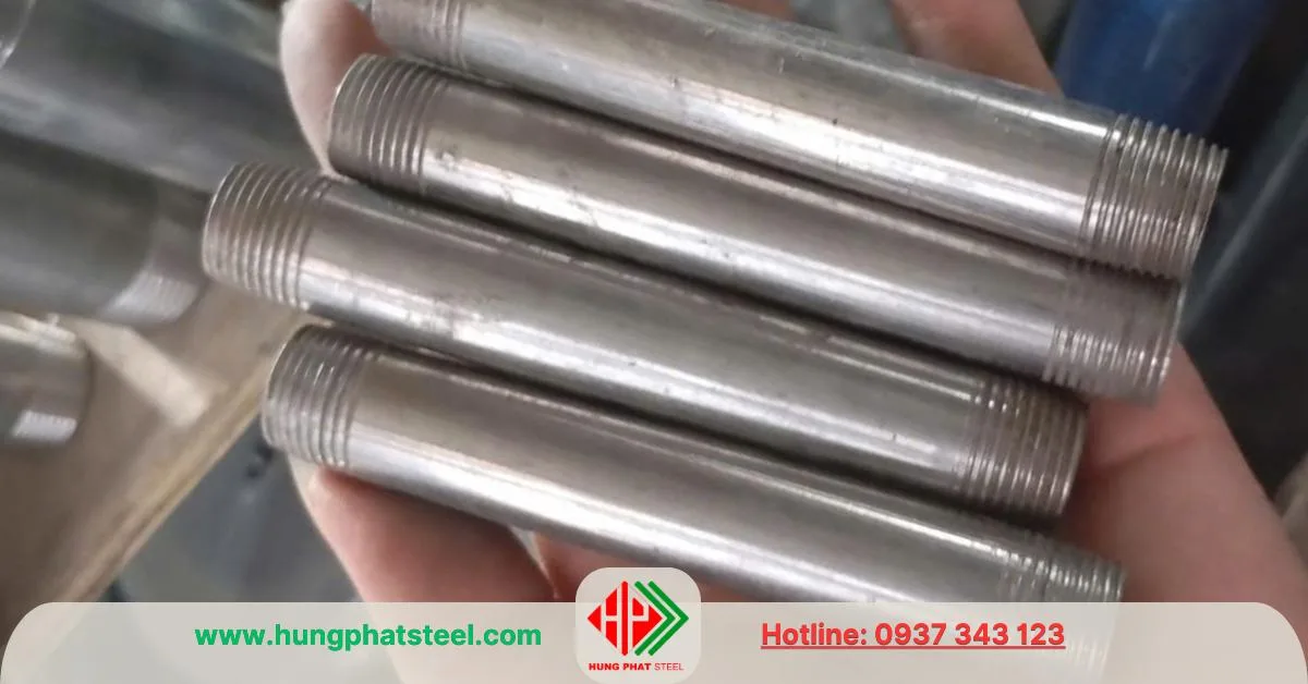 Ống 2 đầu ren SUS304