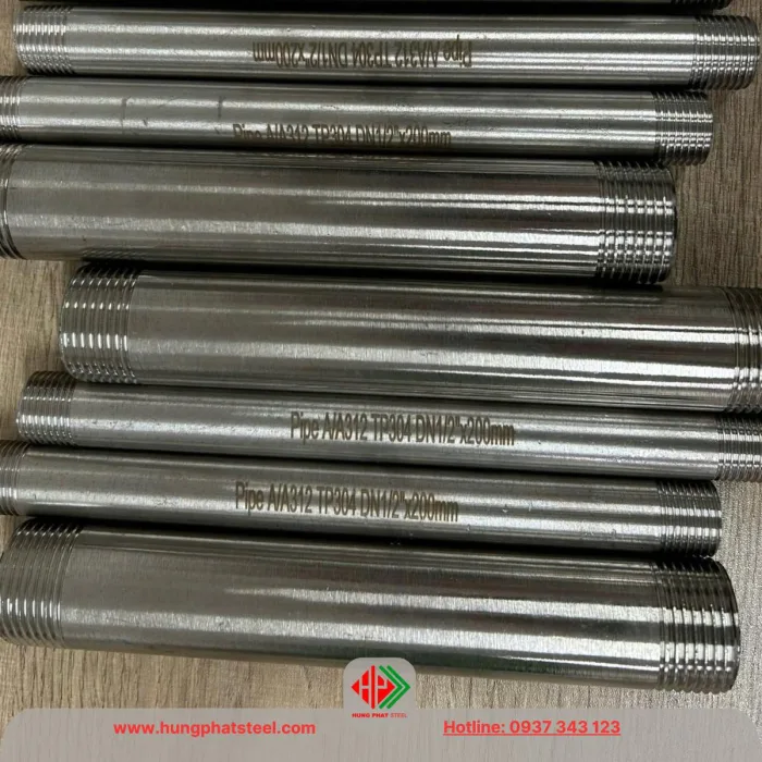 Ống 2 đầu ren SUS304
