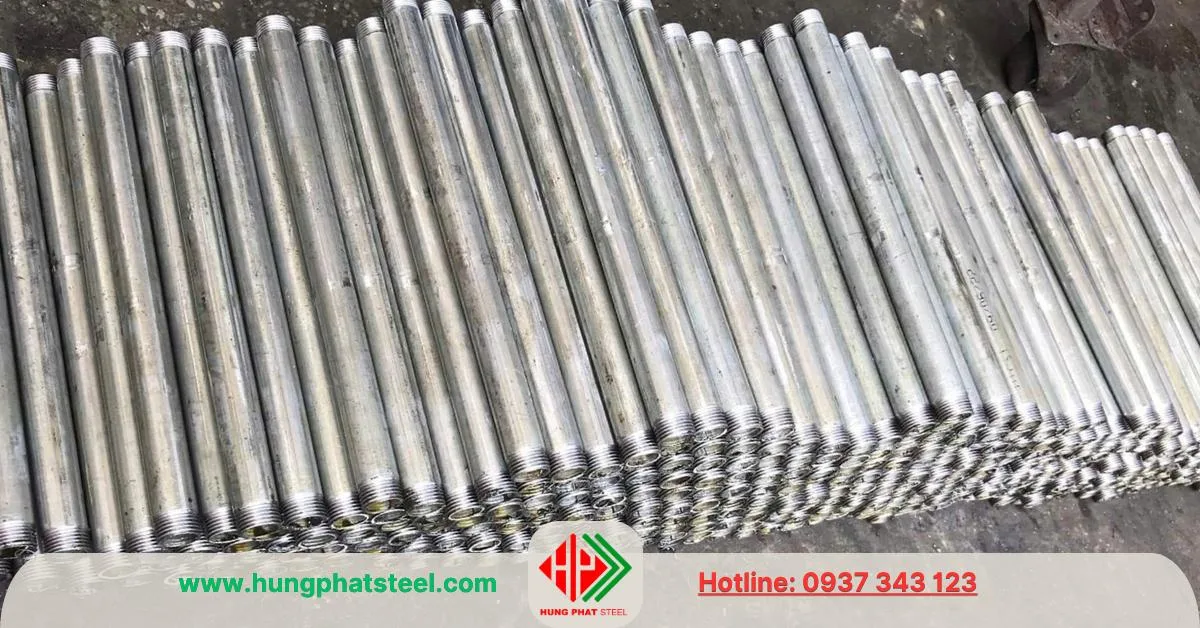 Ống 2 đầu ren ngoài gia công theo yêu cầu
