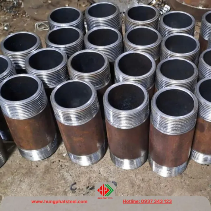 Ống 2 đầu ren (xem) 1 tấc 2 tấc 3 tấc