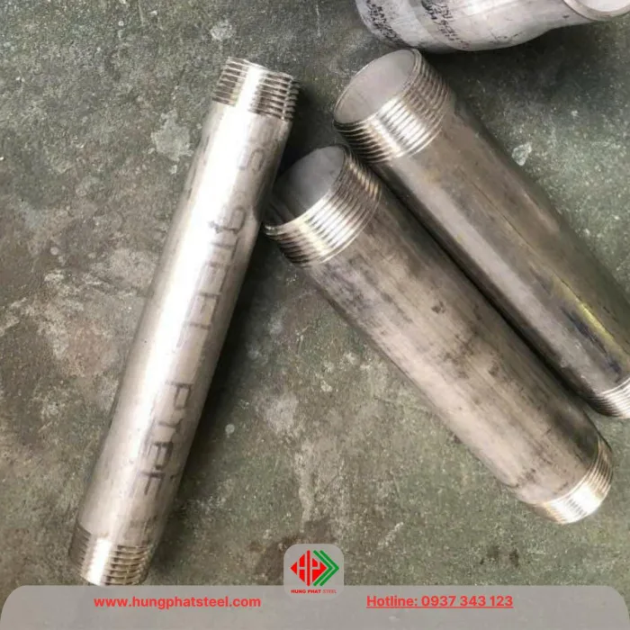 Ống inox 2 đầu ren