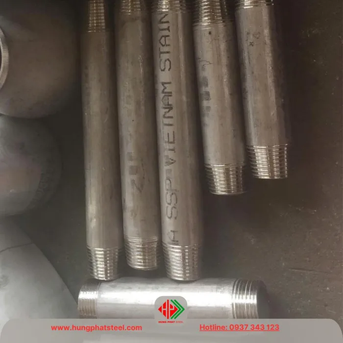 Ống inox 2 đầu ren