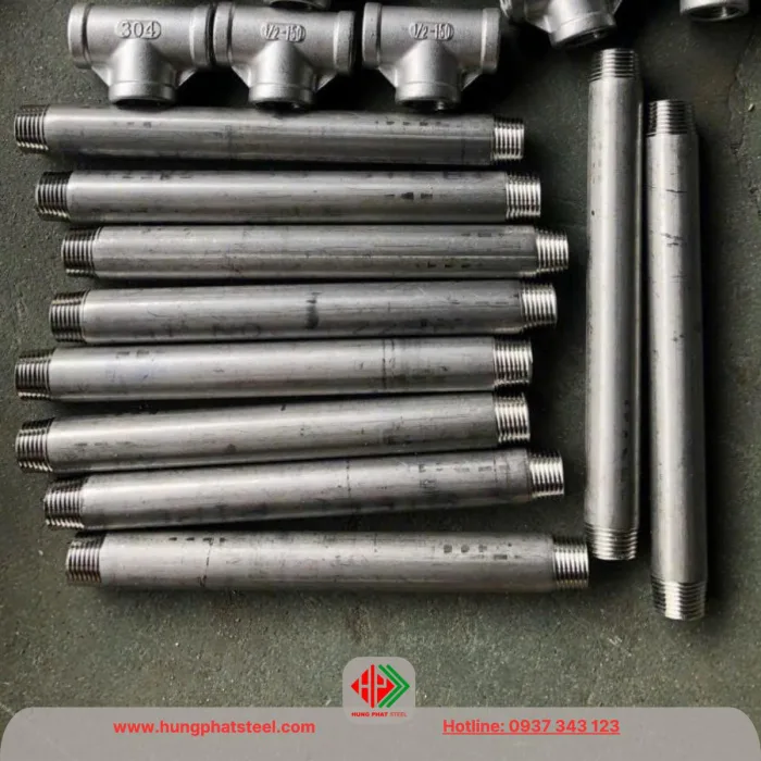 Ống inox 2 đầu ren