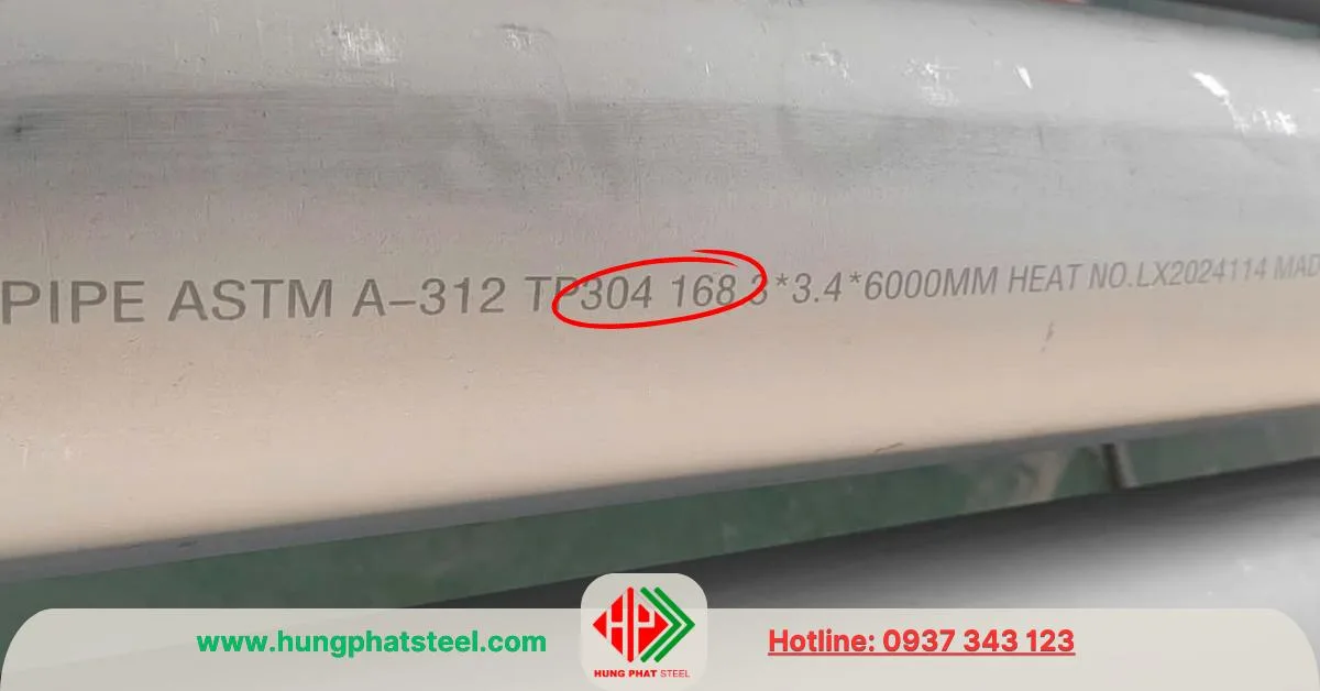 Ống inox D168 DN150