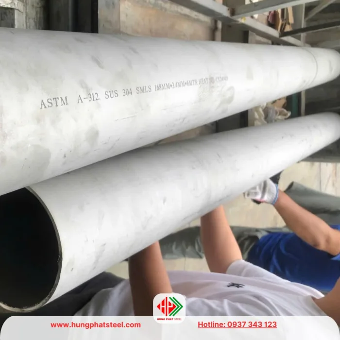 Ống inox D168 DN150