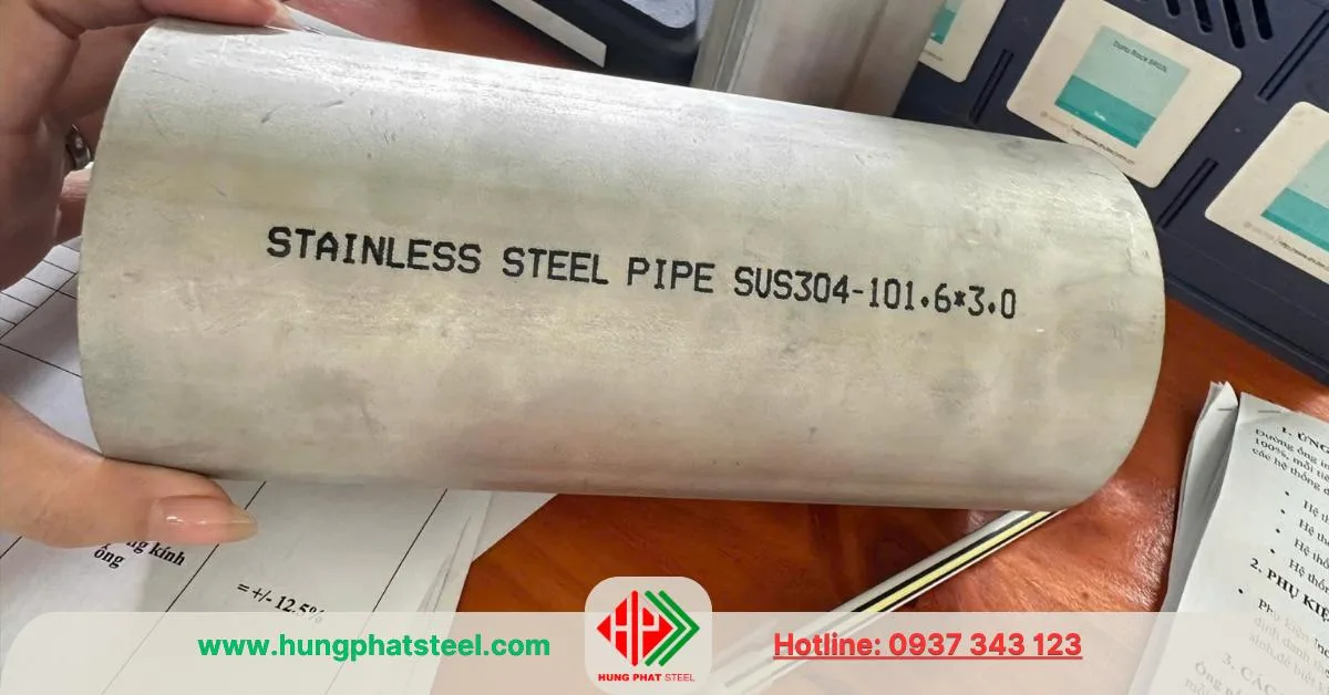 Ống inox phi 101