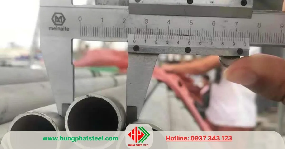 Ống inox phi 25