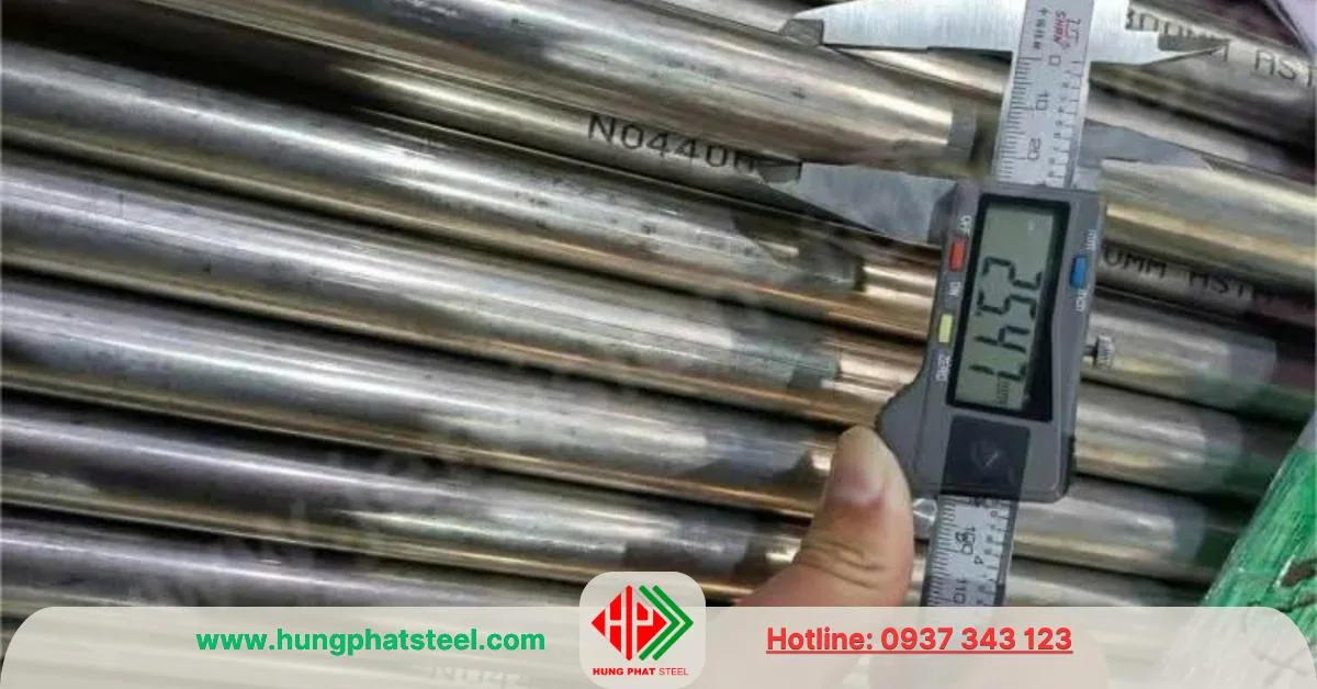 Ống inox phi 25