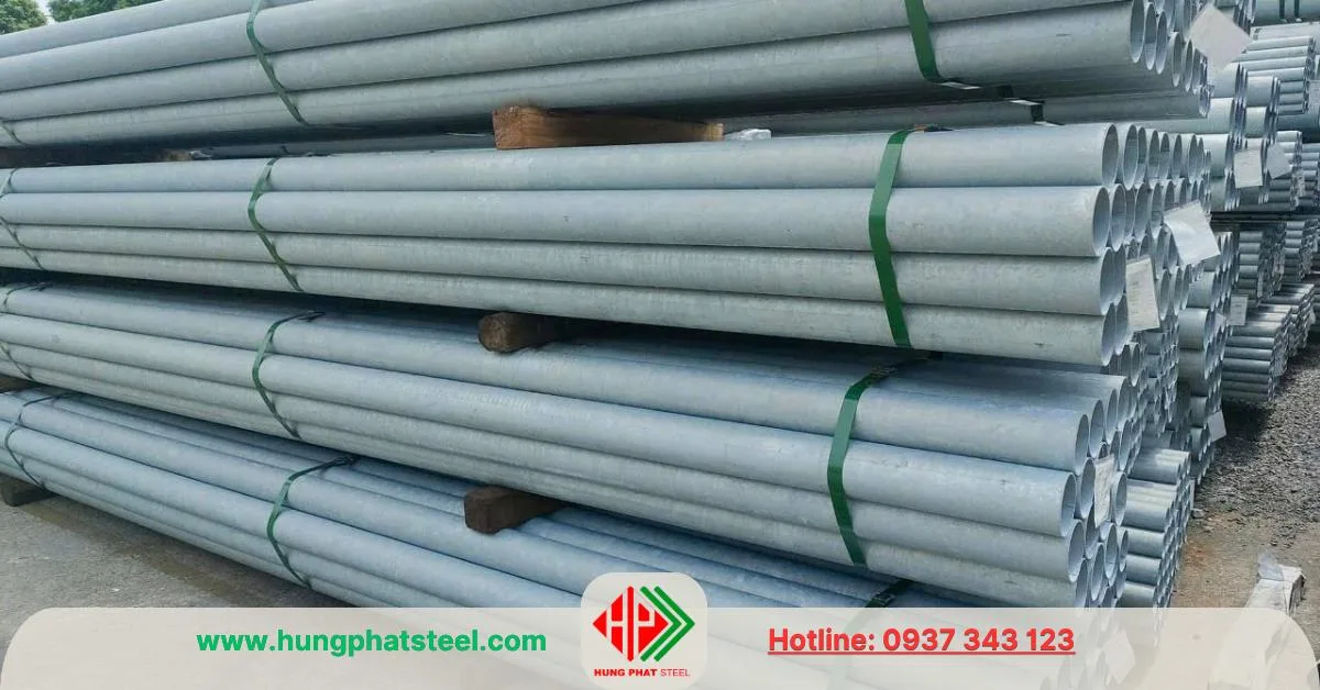 Ống kẽm DN50 .