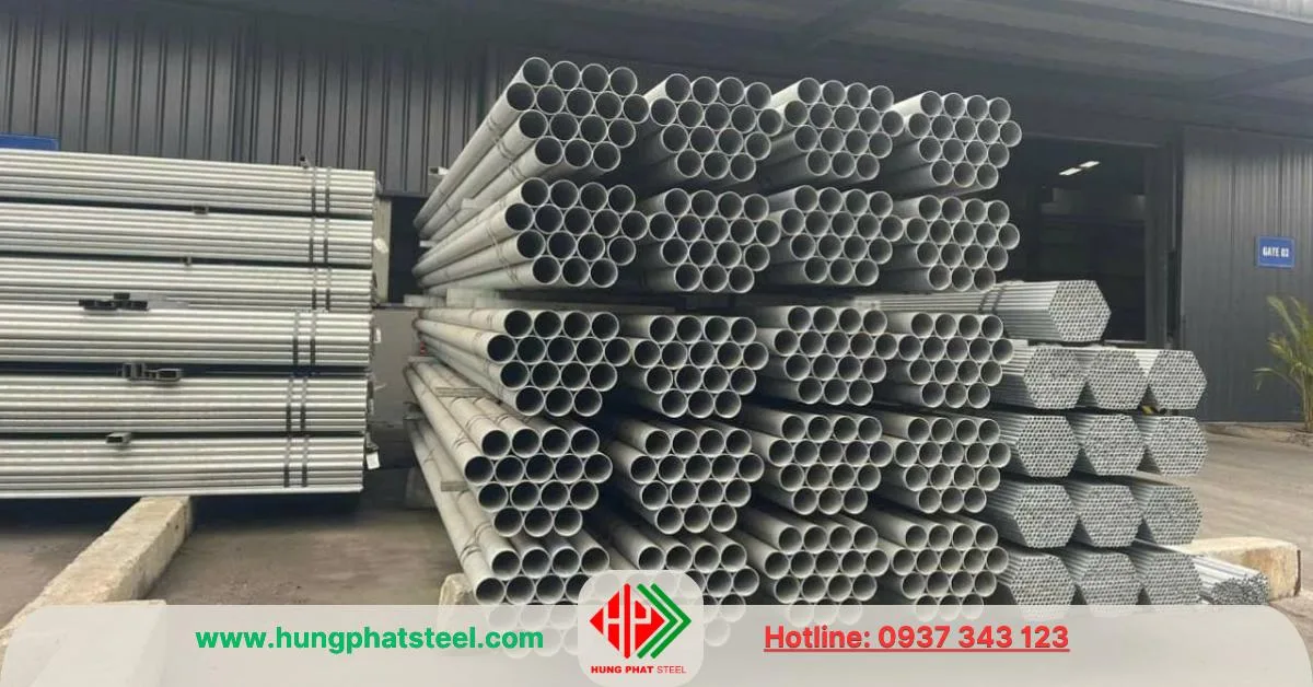 Ống kẽm DN50 .