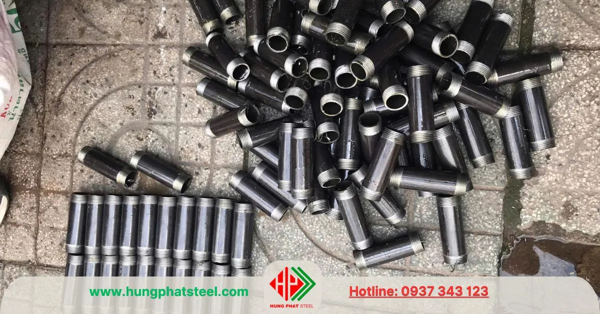 Ống nối 2 đầu ren ngoài 1 tấc