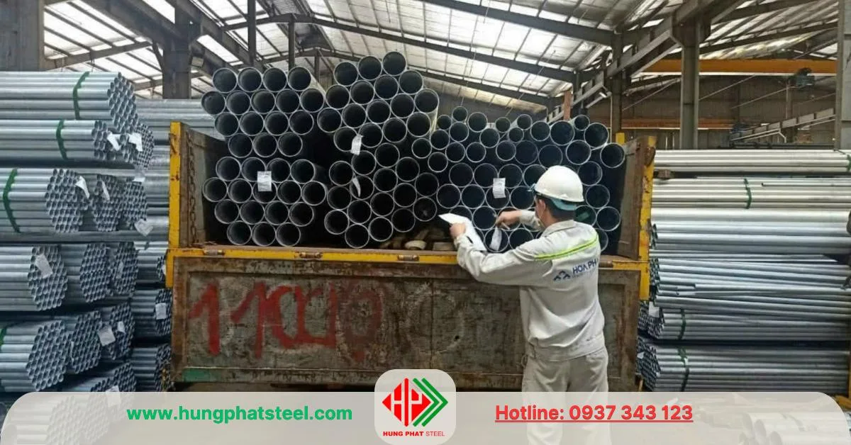 Ống thép Hòa Phát chính hãng