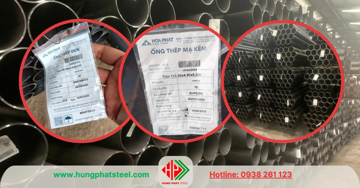 Ống thép Hòa Phát chính hãng