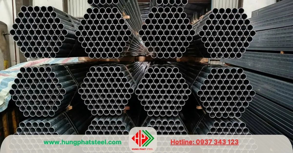 Ống thép đen phi 49 DN40