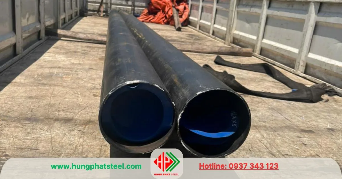 Ống thép đúc phi 168 DN150