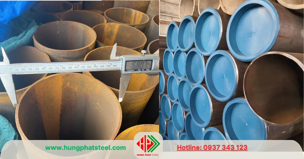 Ống thép đúc phi 168 (DN150)