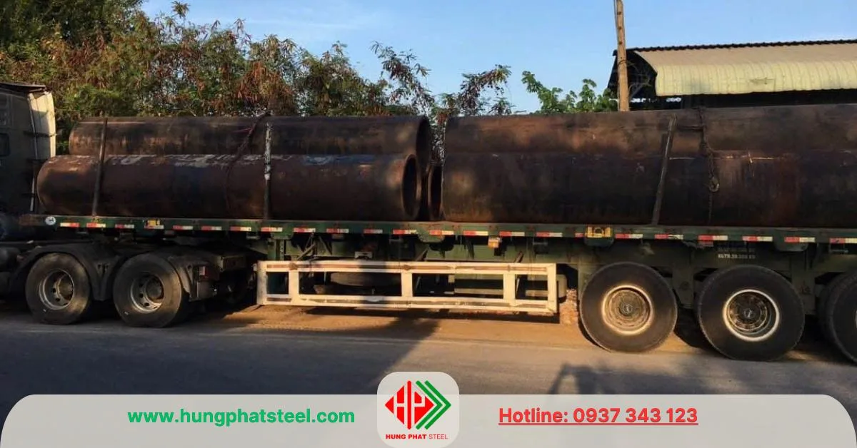Ống thép đúc phi 610 DN600