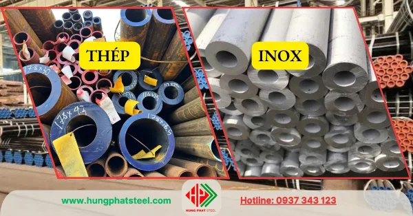 Ống thép đúc và ống inox đúc