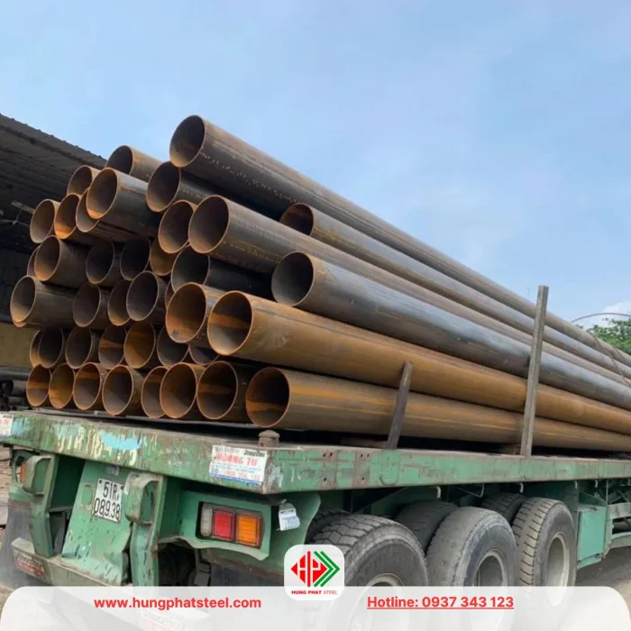 Ống thép hàn đen phi 355 DN350 (OD 355.6mm)