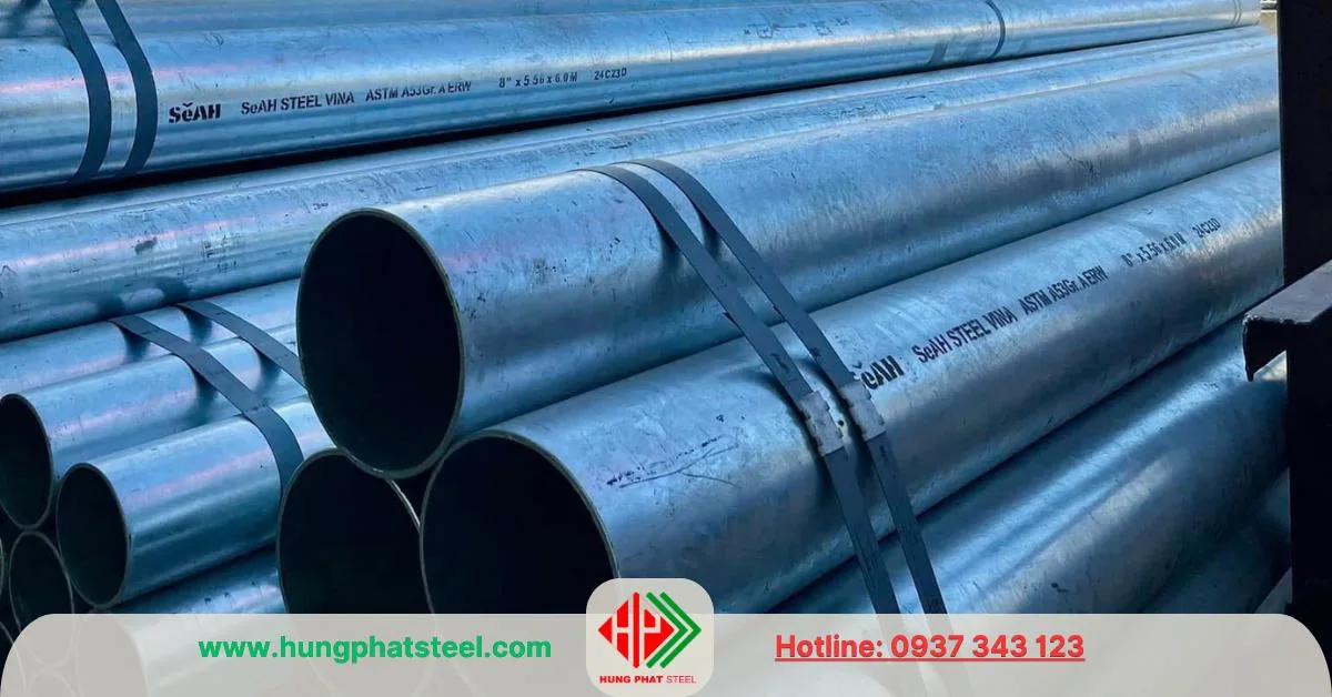 Ống thép mạ kẽm SeAH