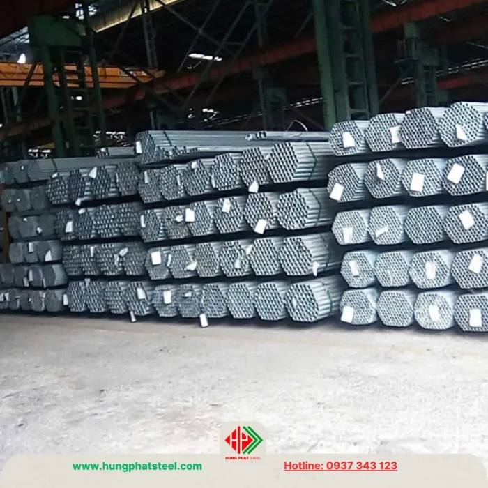 Ống thép mạ kẽm phi 21 (DN15)