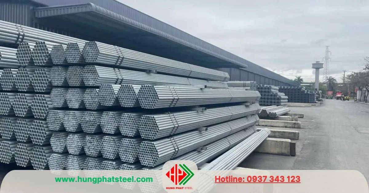 Ống thép mạ kẽm phi 21 (DN15)