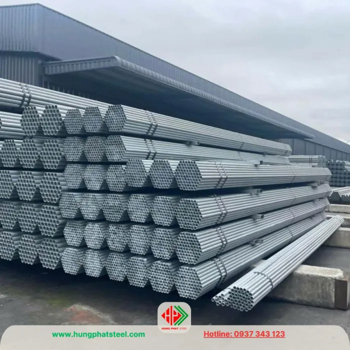 Ống thép mạ kẽm phi 21 (DN15)