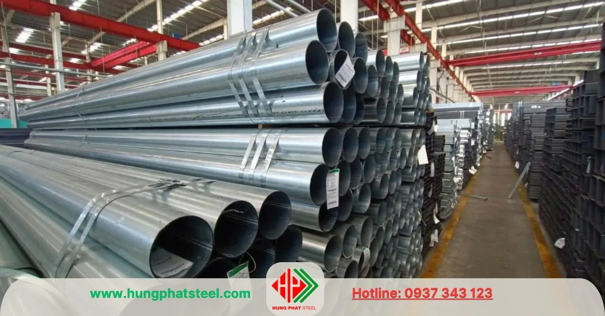 Ống thép mạ kẽm phi 219 (DN200)
