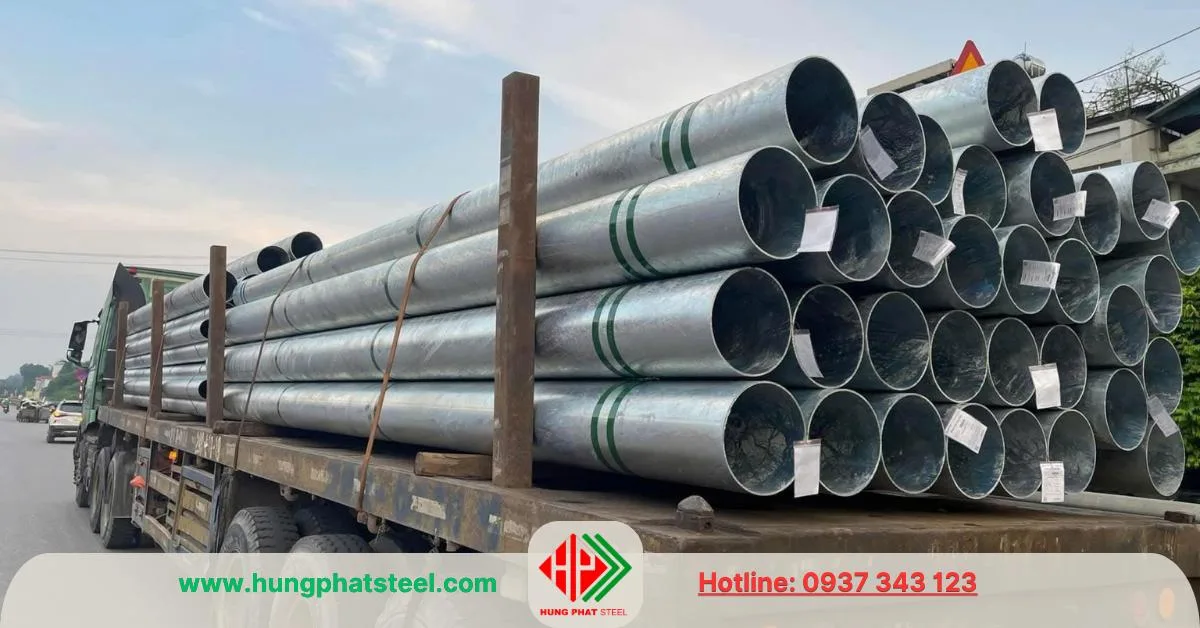 Ống thép mạ kẽm phi 219 (DN200)