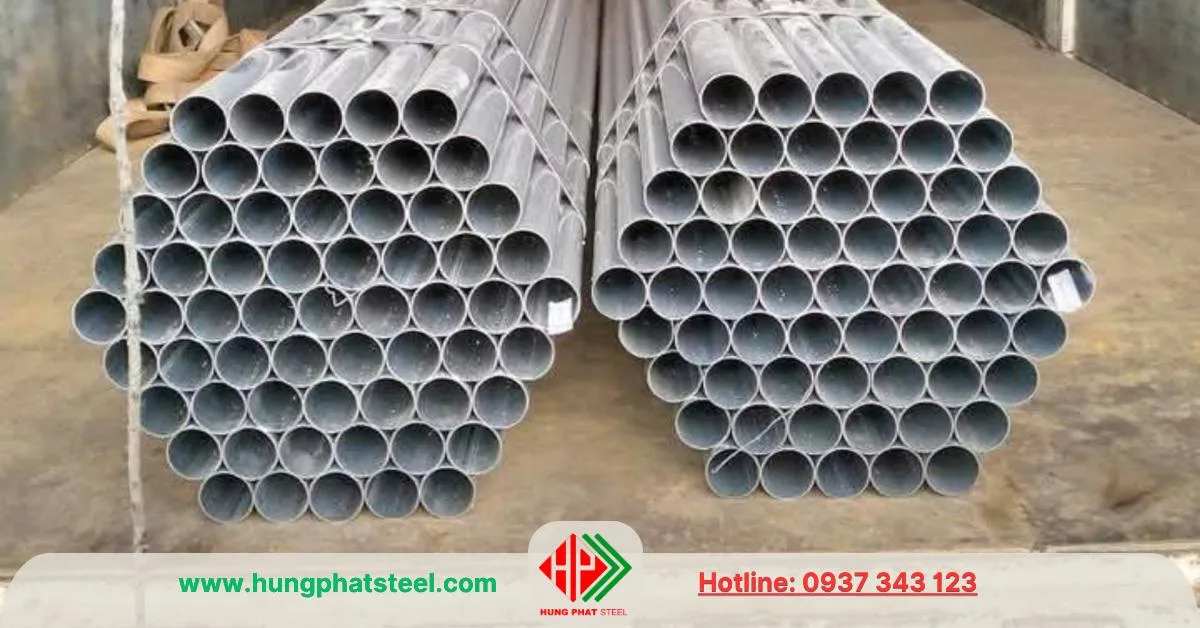 Ống thép mạ kẽm phi 27 (DN25)