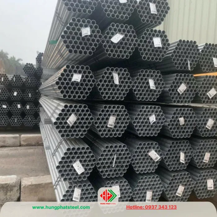 Ống thép mạ kẽm phi 27 (DN25)