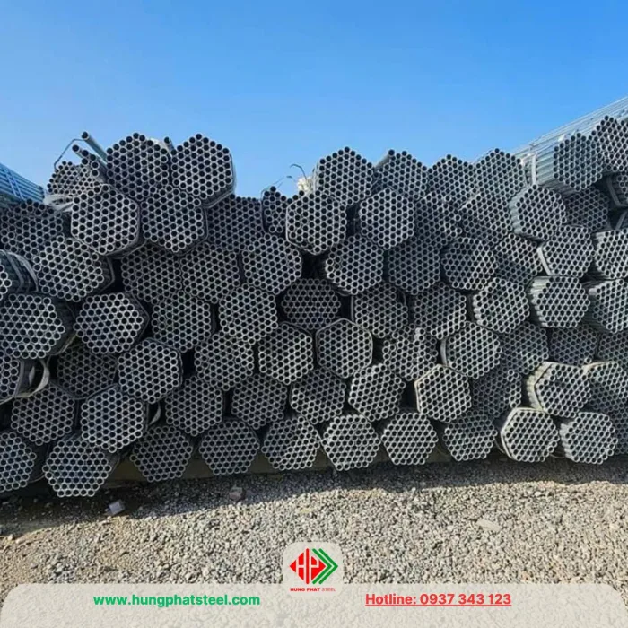 Ống thép mạ kẽm phi 27 (DN25)