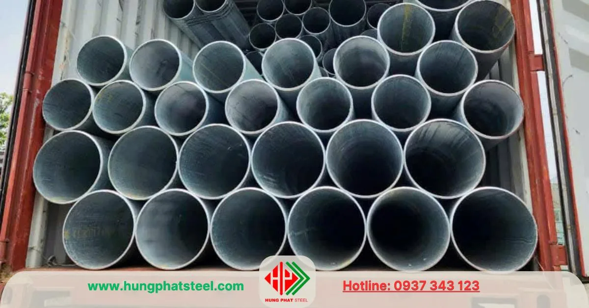 Ống thép mạ kẽm phi 273 (DN250)