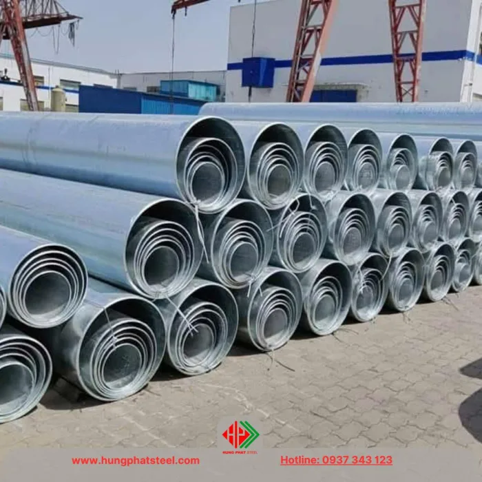 Ống thép mạ kẽm phi 356 (DN350)