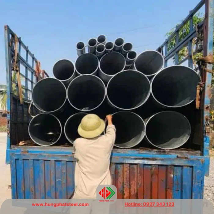 Ống thép mạ kẽm phi 457 (DN450)