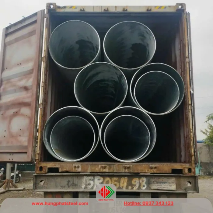Ống thép mạ kẽm phi 457 (DN450)