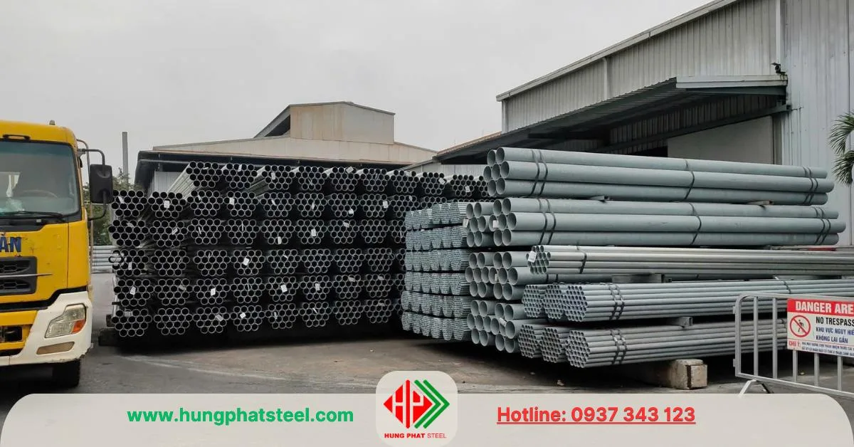 Ống thép mạ kẽm phi 48 (DN40)