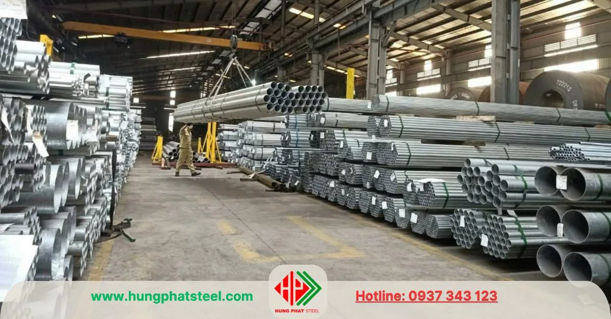 Ống thép mạ kẽm phi 48 (DN40)