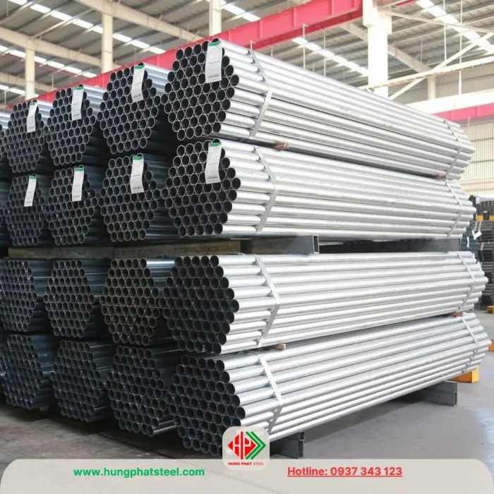 Ống thép mạ kẽm phi 49 (DN40)