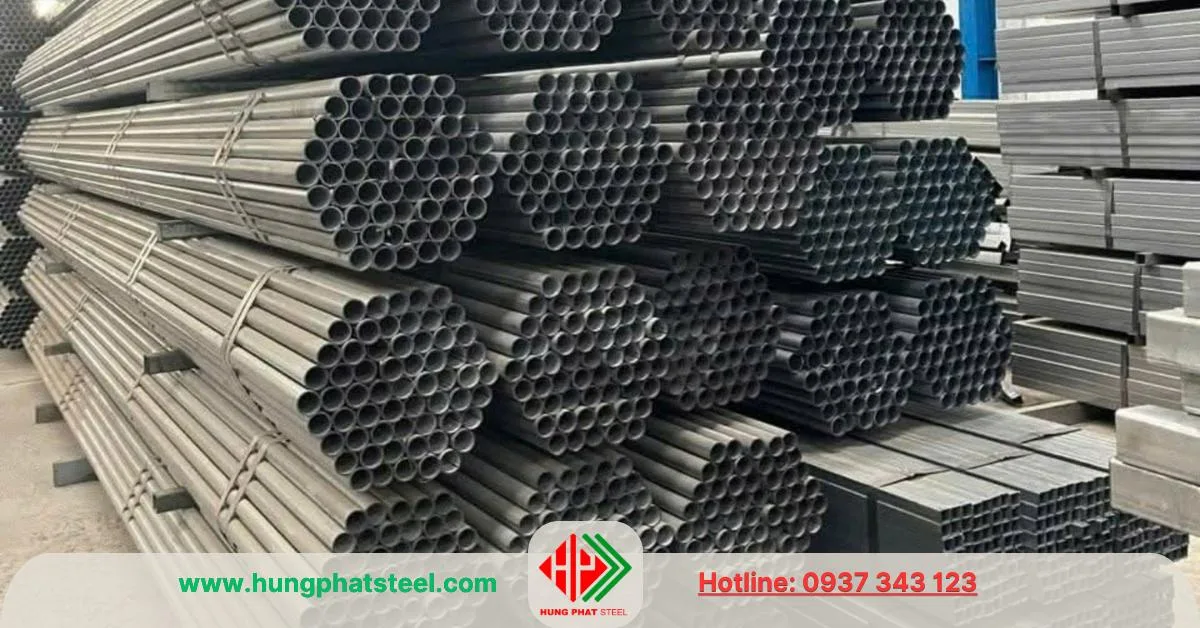 Ống thép mạ kẽm phi 49 (DN40)