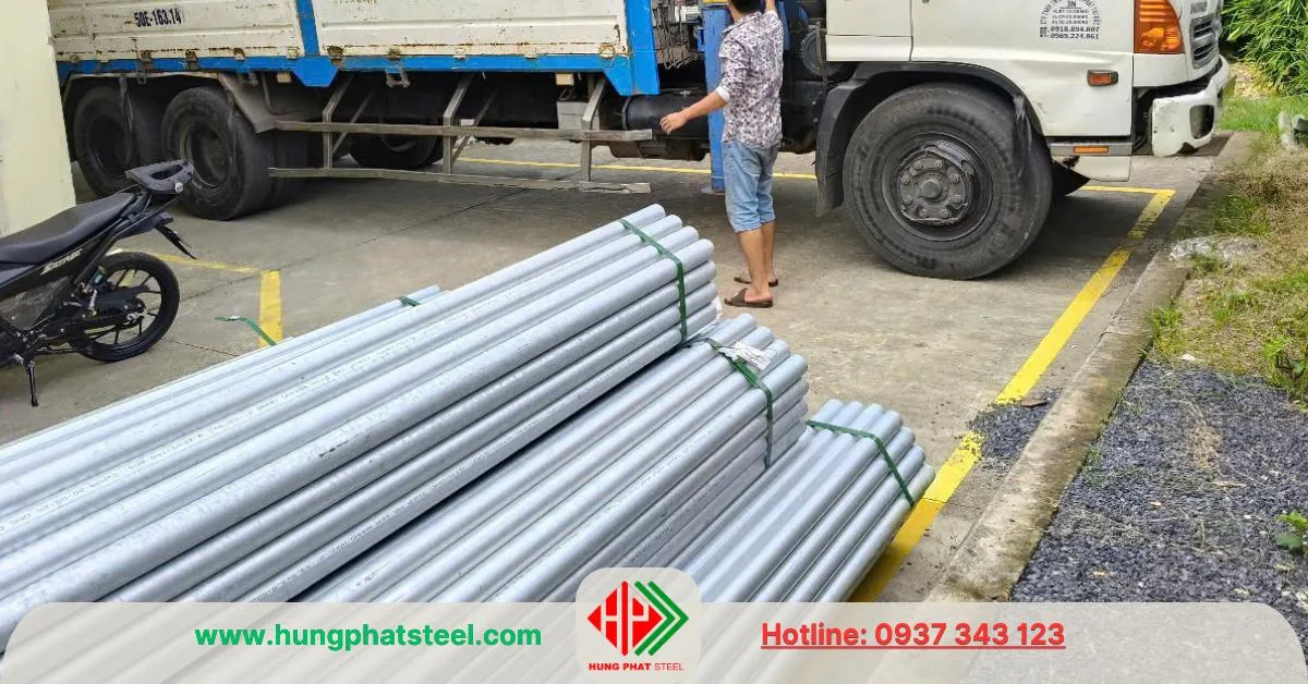 Ống thép mạ kẽm phi 60 (DN50)