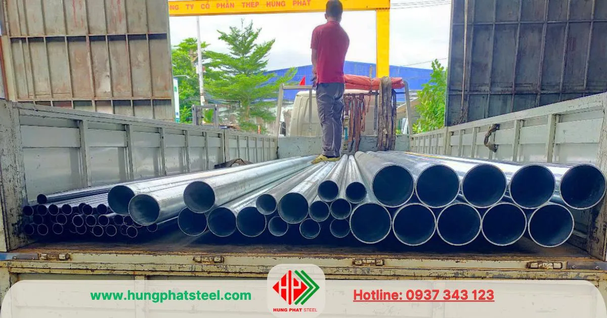 Ống thép mạ kẽm phi 60 (DN50)