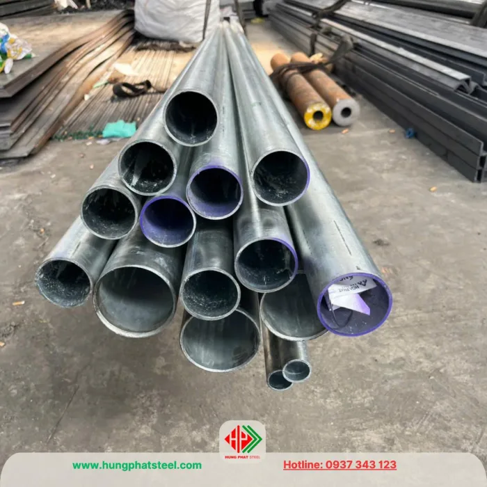 Ống thép mạ kẽm phi 80 (DN80)