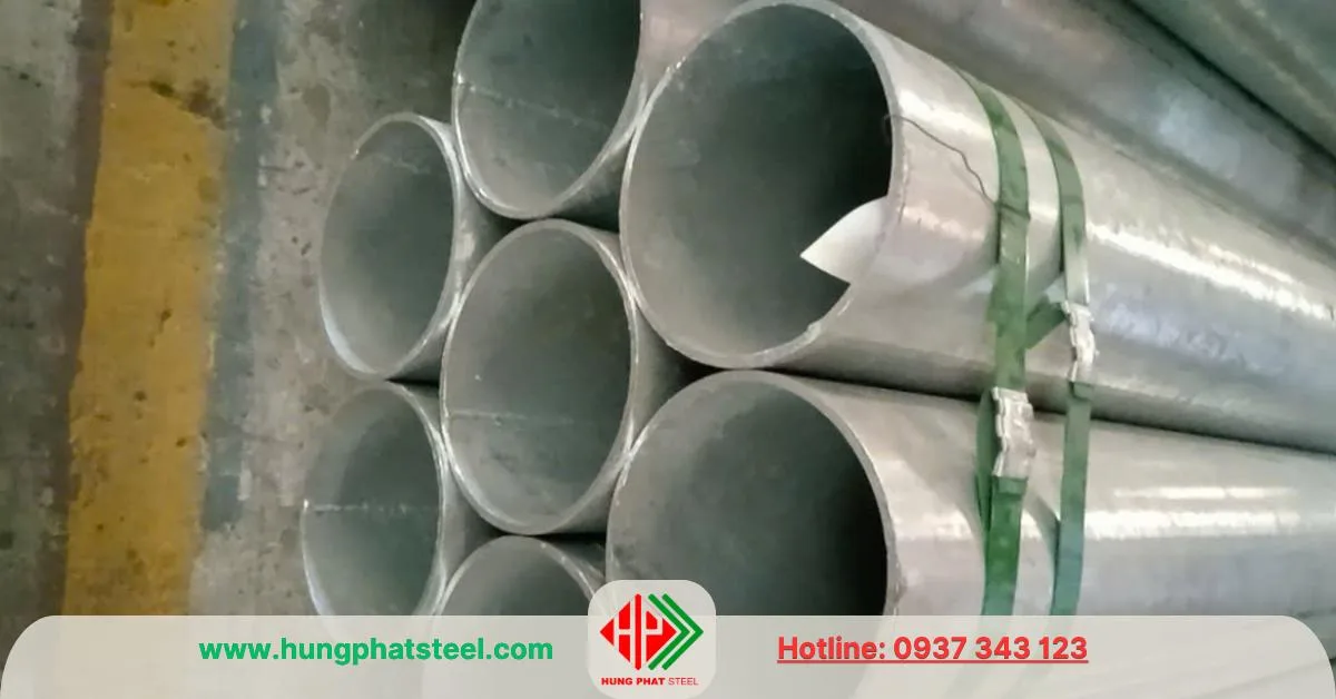Ống thép mạ kẽm phi 89 (DN80)